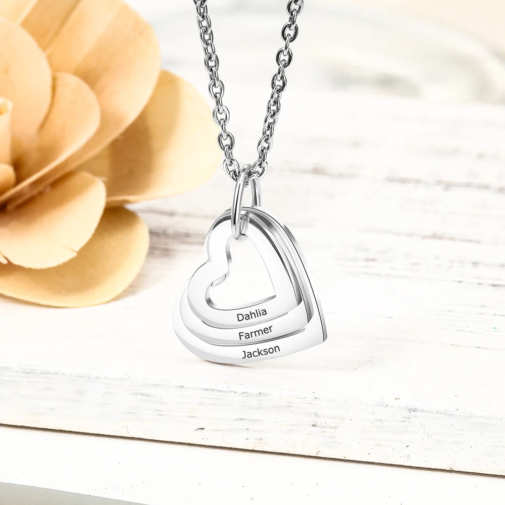 Herz Kette personalisierbar