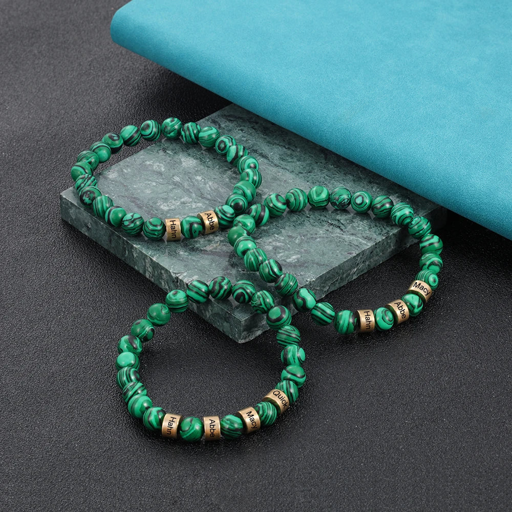 Namen Armband verschiedene Farben / Steine