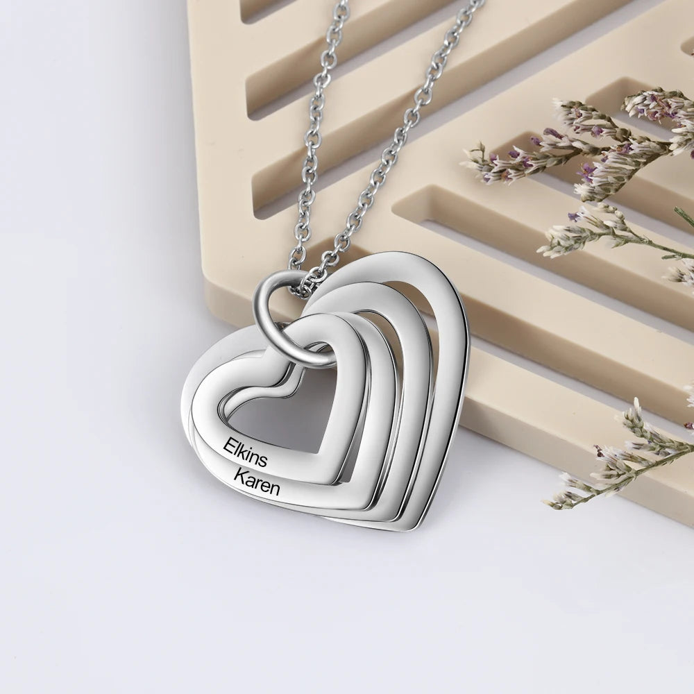 Herz Kette personalisierbar