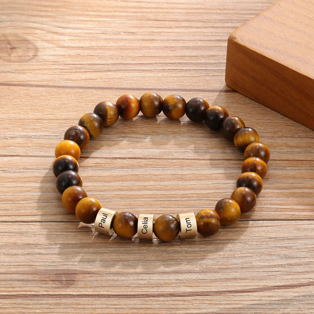 Namen Armband verschiedene Farben / Steine