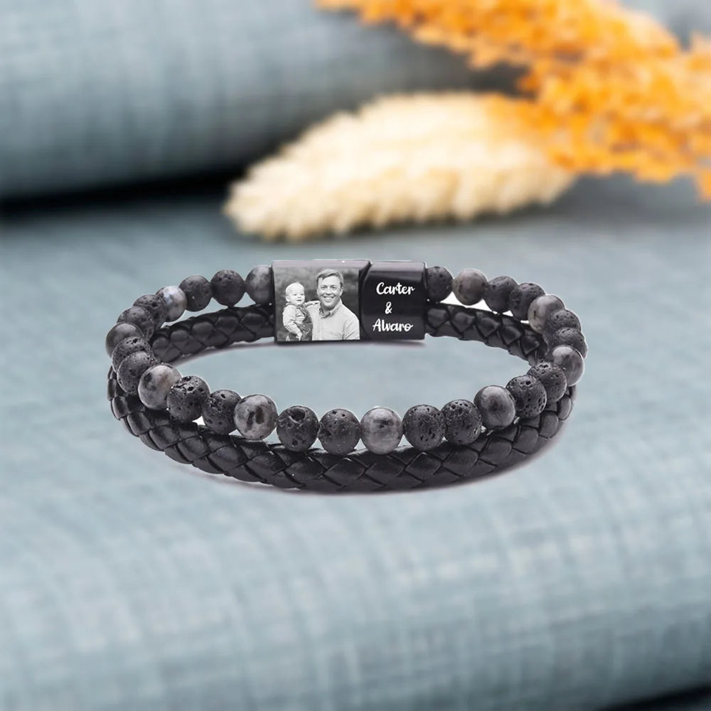 Name / Foto Armband