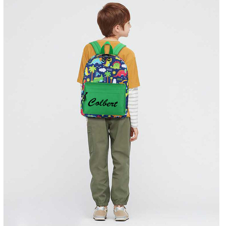 Schulrucksack personalisierbar bunte Meerestiere