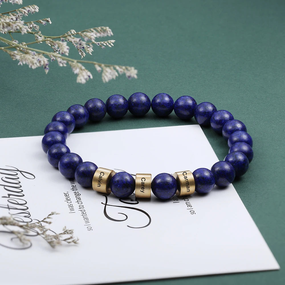 Namen Armband verschiedene Farben / Steine