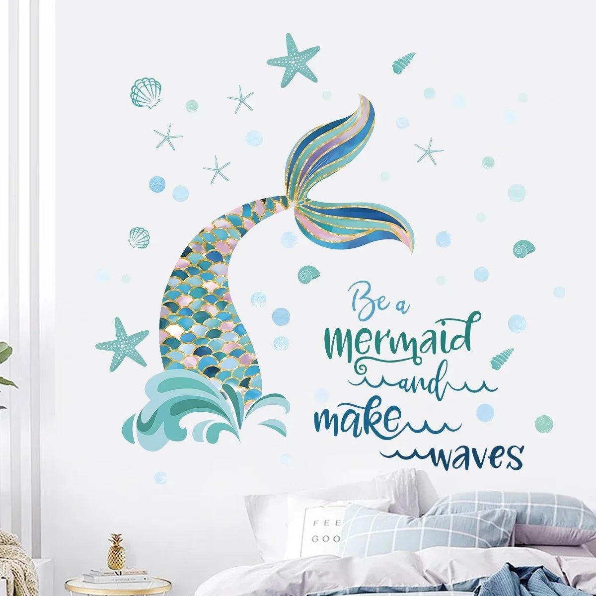 Be a Mermaid Gold Glitzer