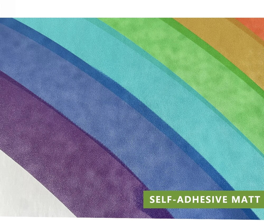 Grosser Regenbogen Aquarell Wandtattoo