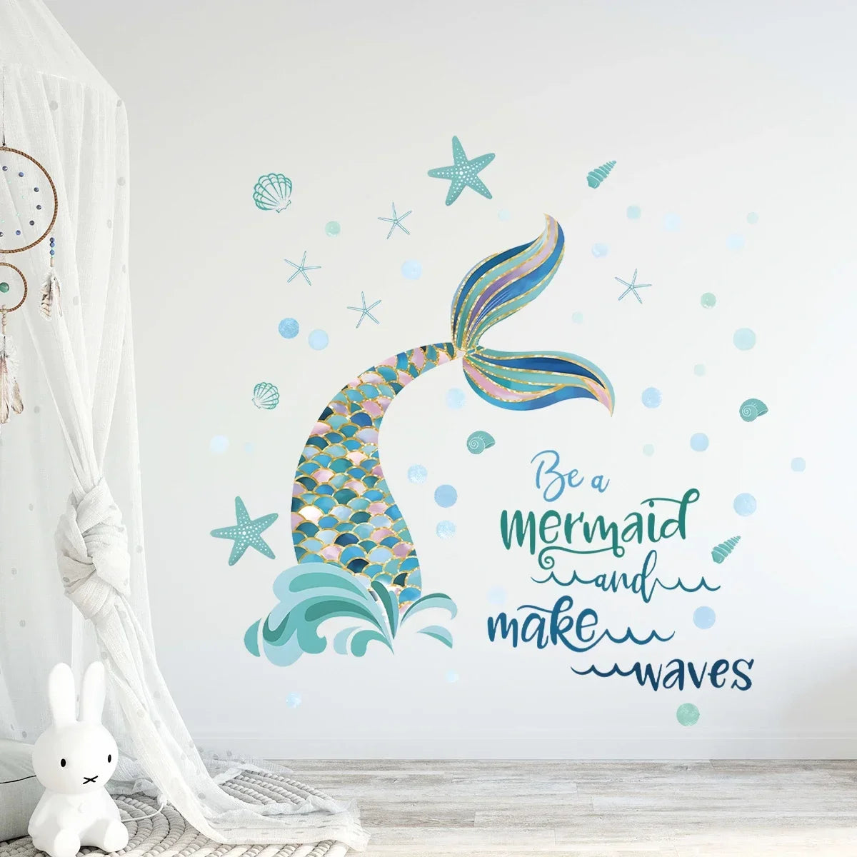 Be a Mermaid Gold Glitzer