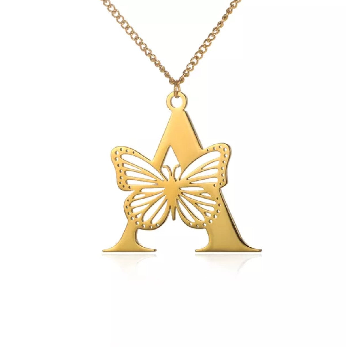 Schmetterling Buchstaben Kette