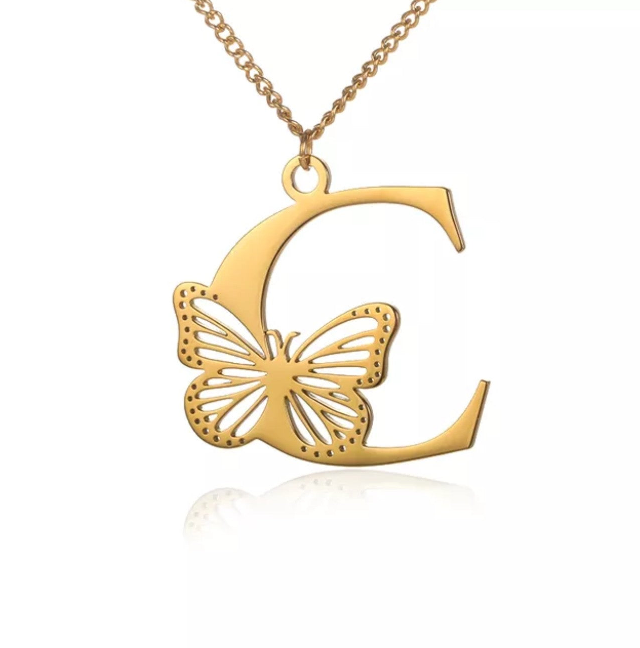 Schmetterling Buchstaben Kette