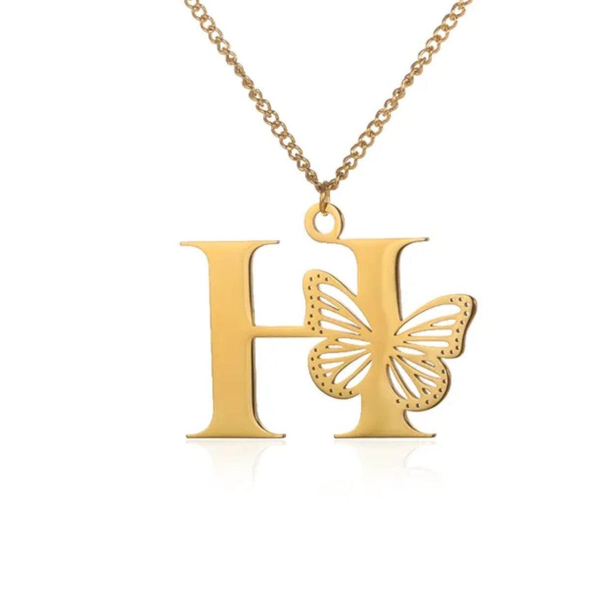 Schmetterling Buchstaben Kette