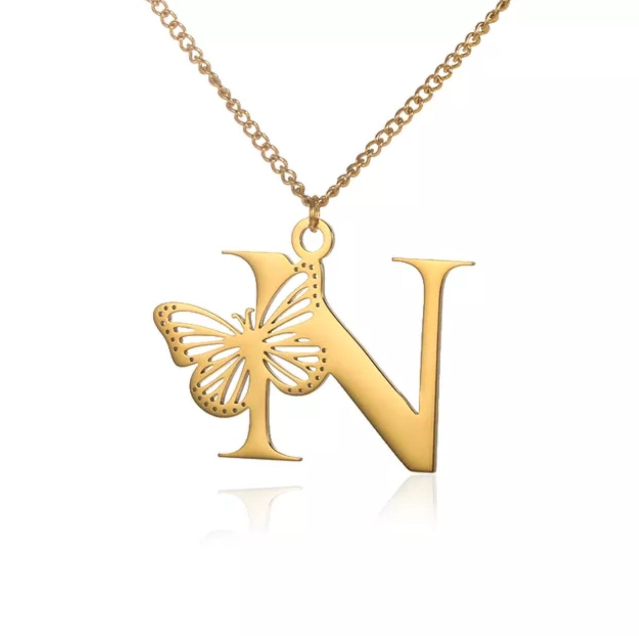 Schmetterling Buchstaben Kette