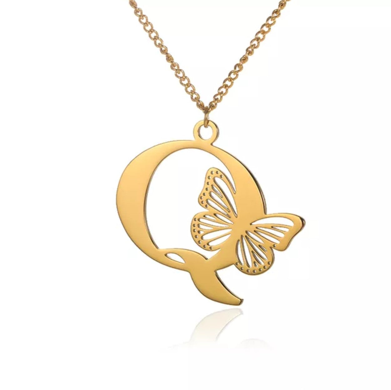 Schmetterling Buchstaben Kette