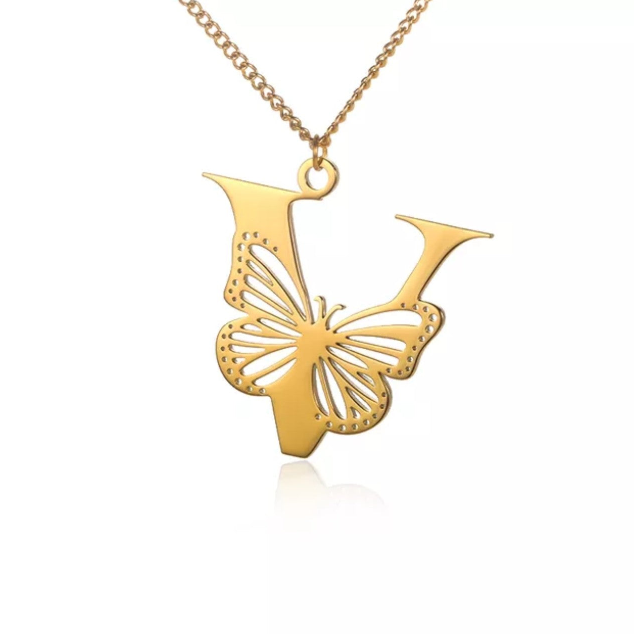 Schmetterling Buchstaben Kette