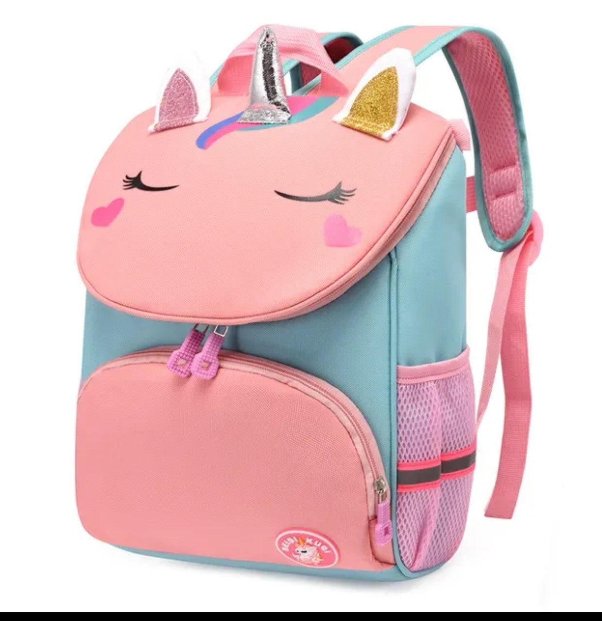 Schulrucksack personalisierbar Einhorn