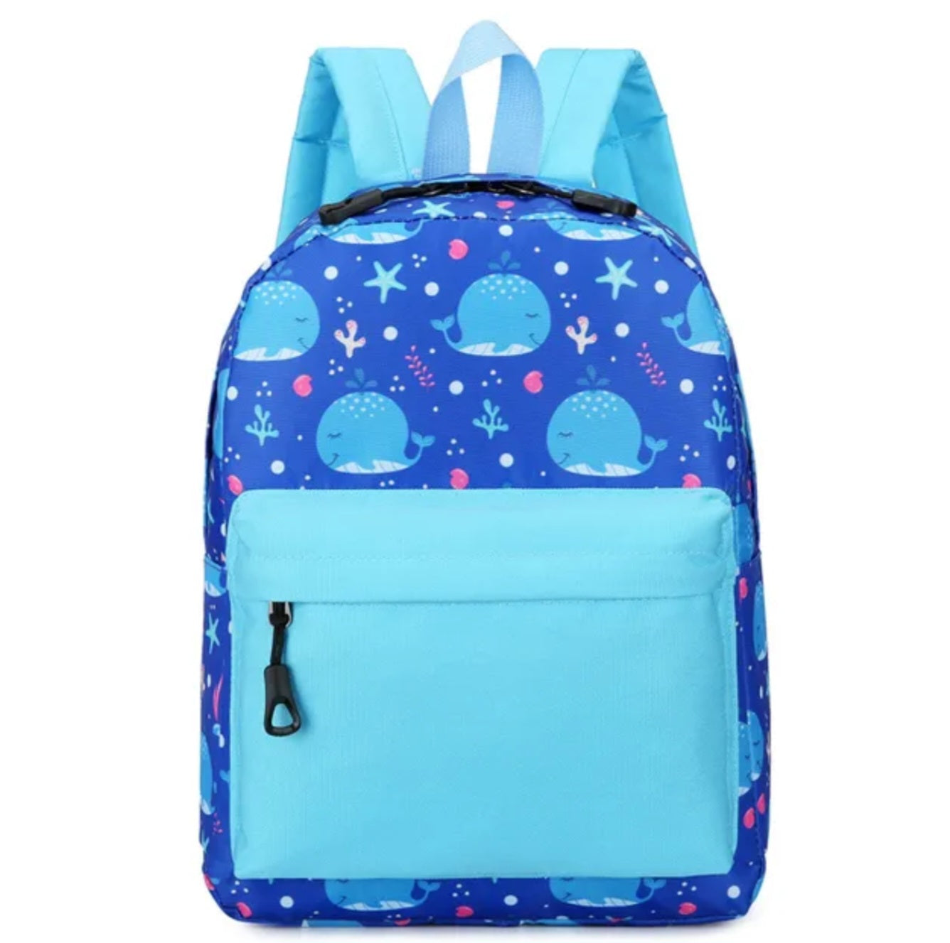 Schulrucksack personalisierbar bunte Meerestiere