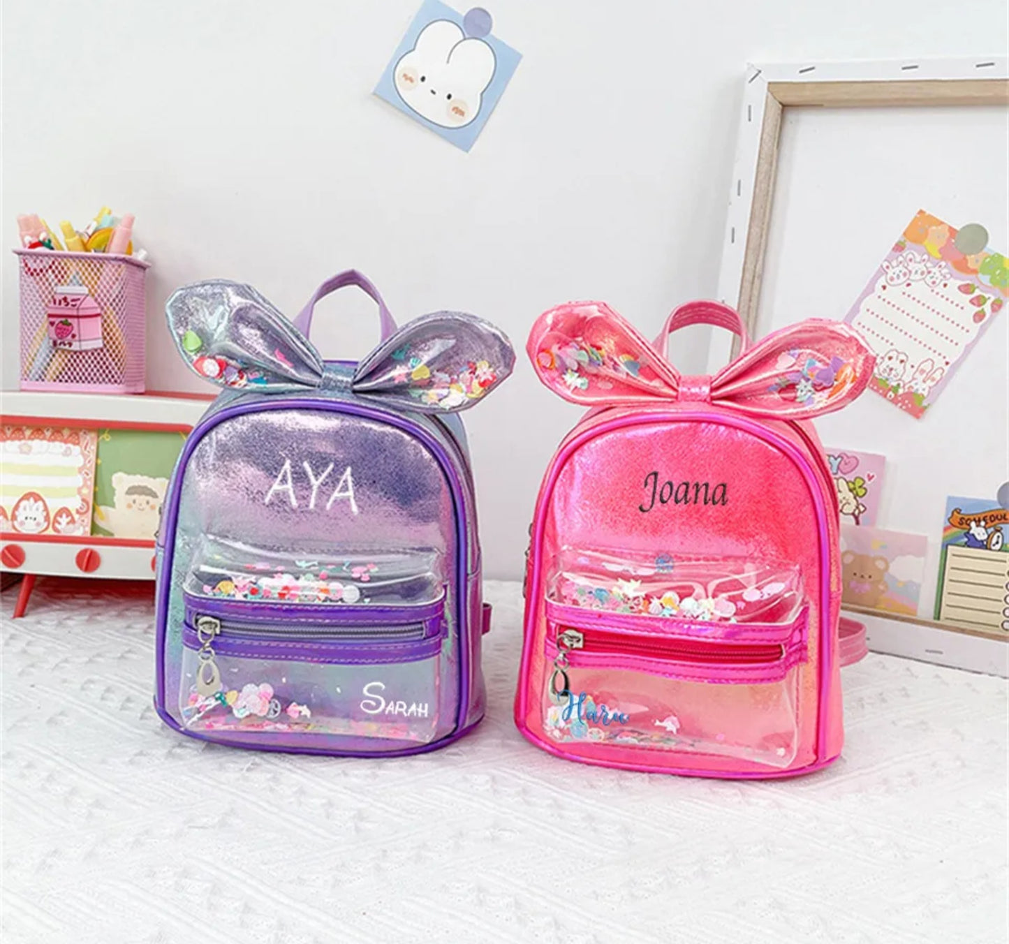Rucksack personalisierbar Prinzessin Mädchen
