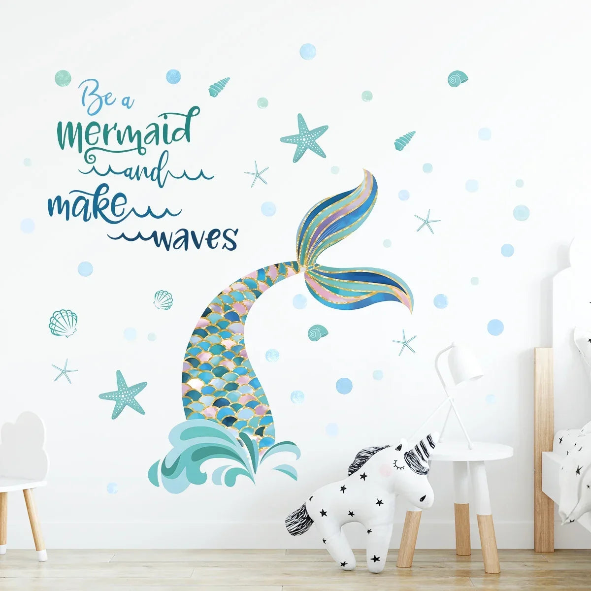 Be a Mermaid Gold Glitzer