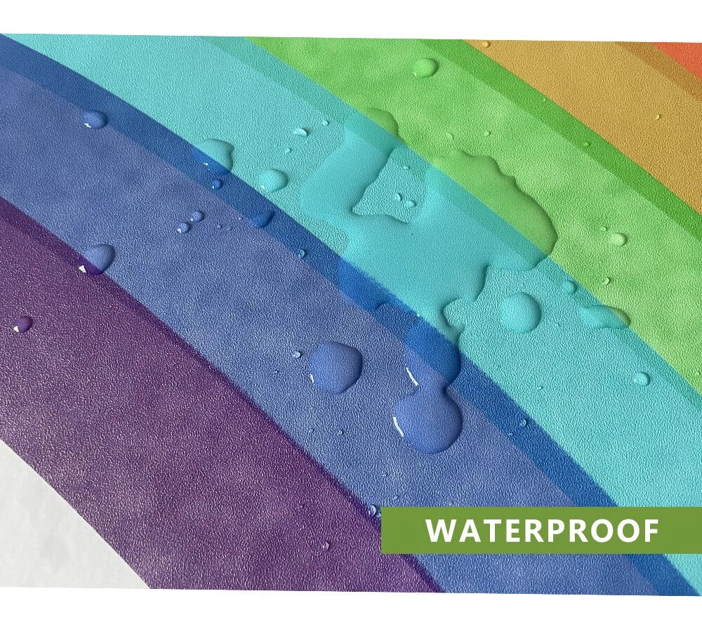 Grosser Regenbogen Aquarell Wandtattoo
