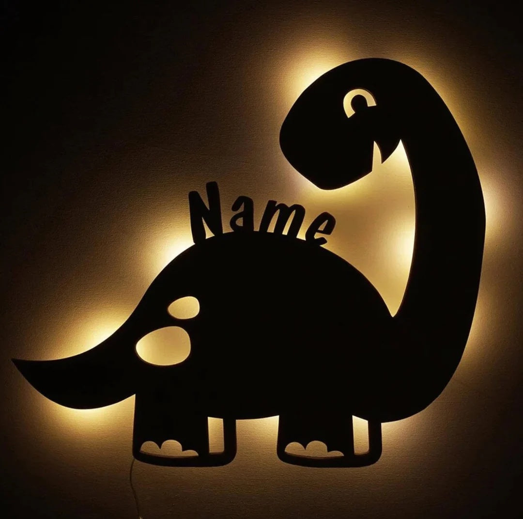 Personalisierbare Lampe Brachiosaurus