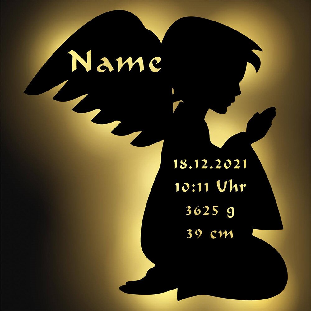 Personalisierte Lampe Fabelwesen