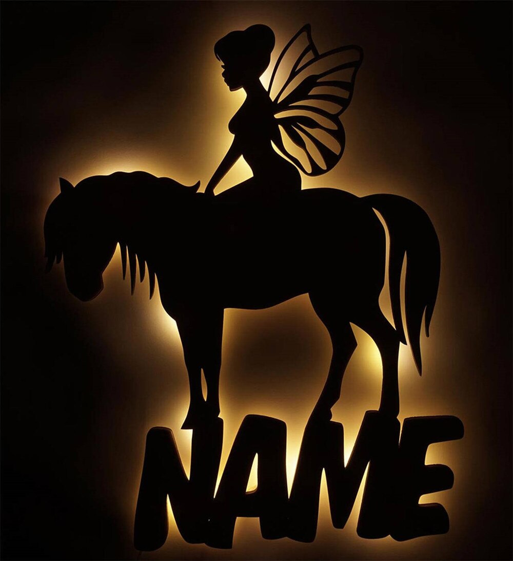 Personalisierte Lampe Fabelwesen