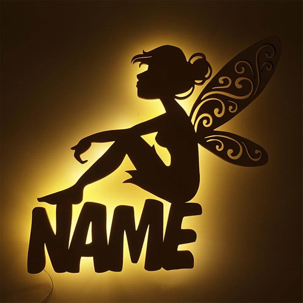 Personalisierte Lampe Fabelwesen