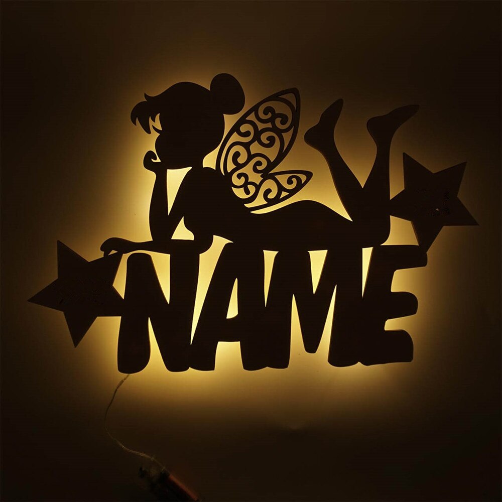 Personalisierte Lampe Fabelwesen