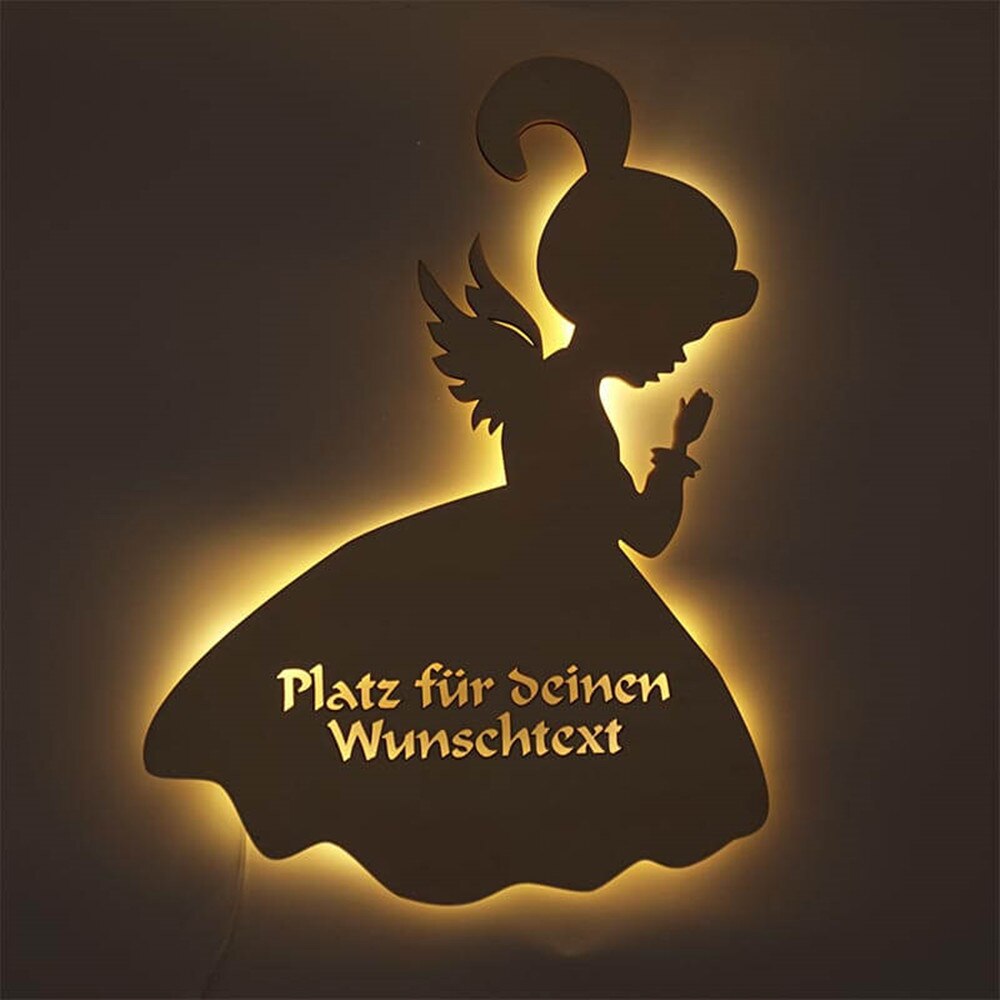 Personalisierte Lampe Fabelwesen