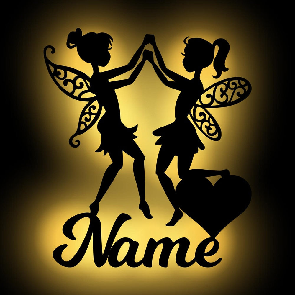 Personalisierte Lampe Fabelwesen