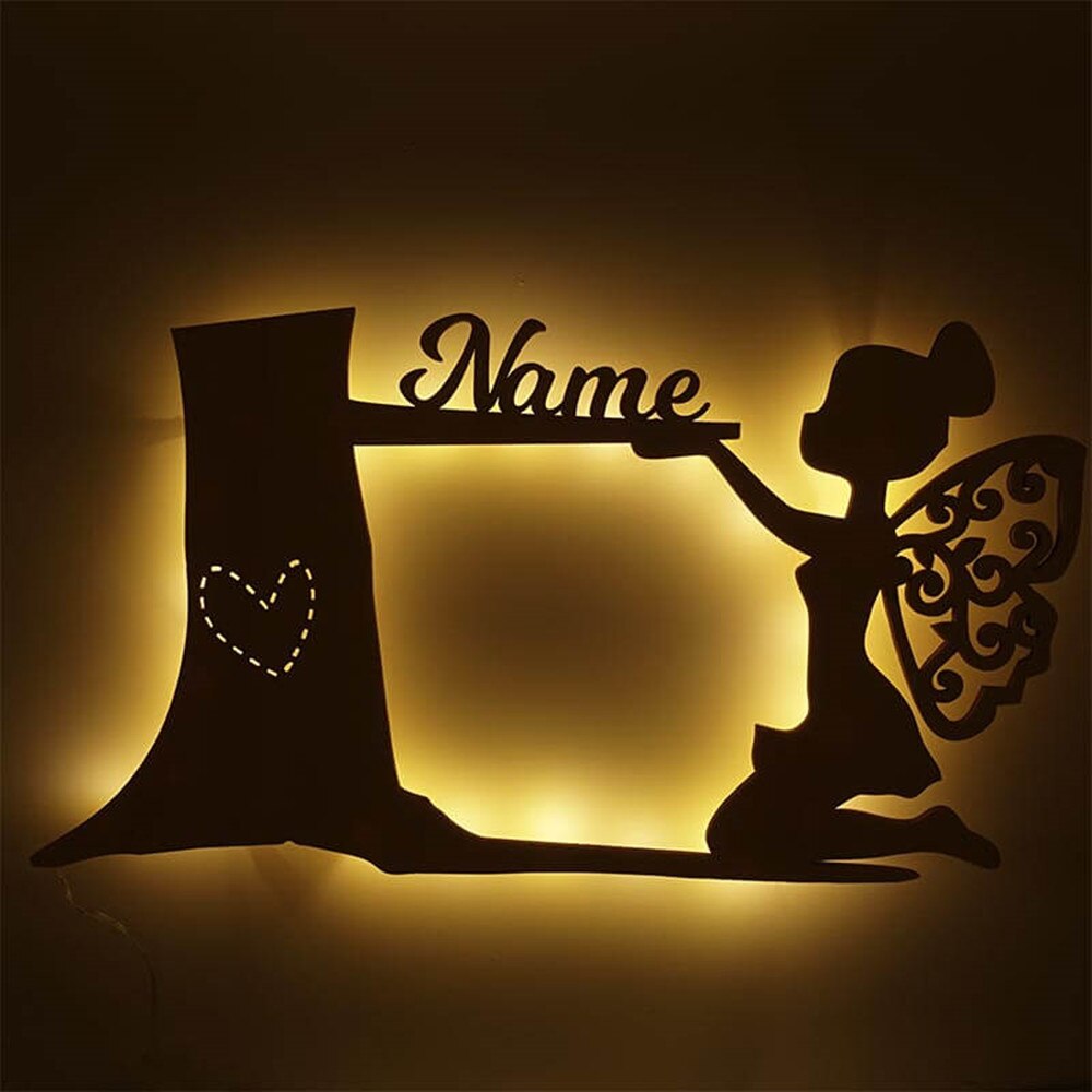 Personalisierte Lampe Fabelwesen