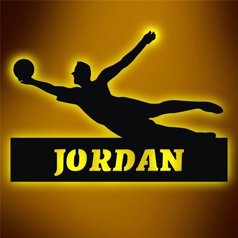 Personalisierte Lampe Volleyball
