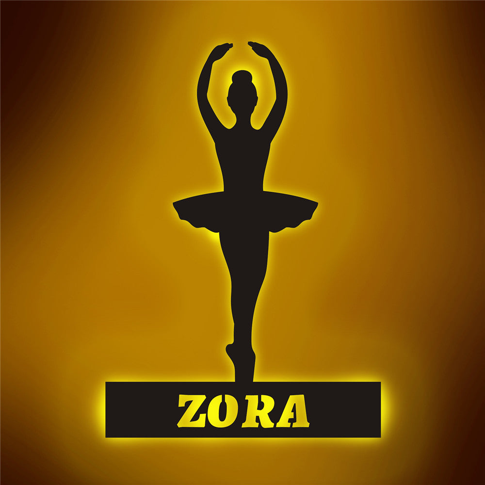 Personalisierte Lampe Ballet