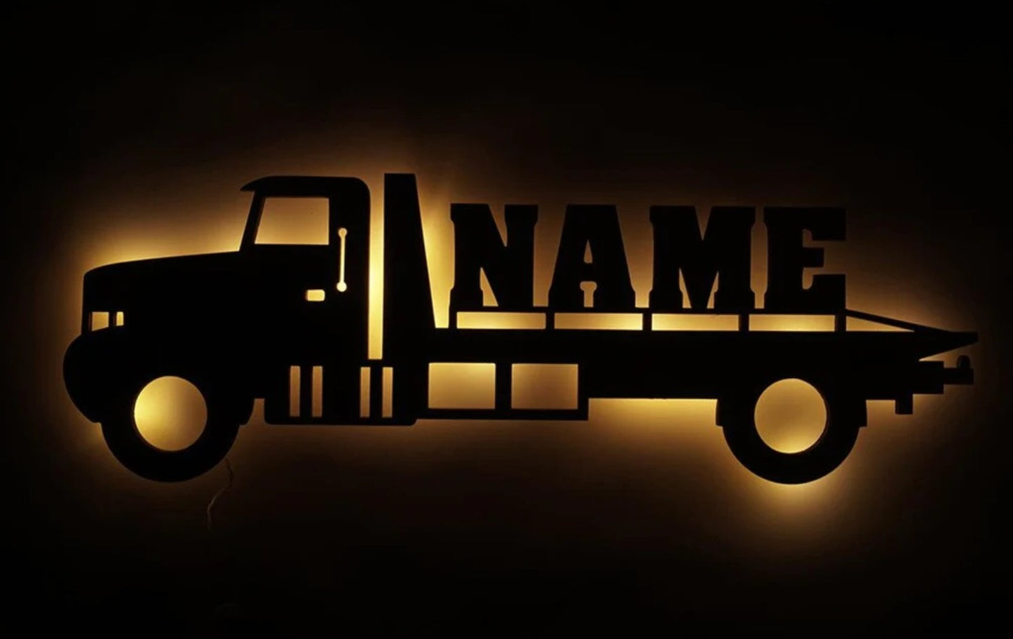Personalisierbare Lampe Lastwagen