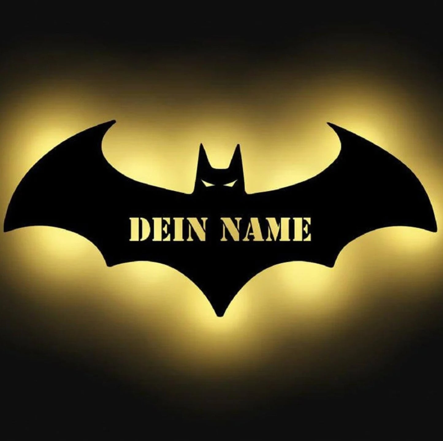 Personalisierbare Lampe Batman
