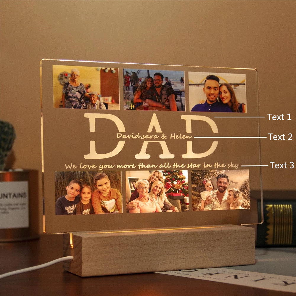 Personalisierbare Lampe
