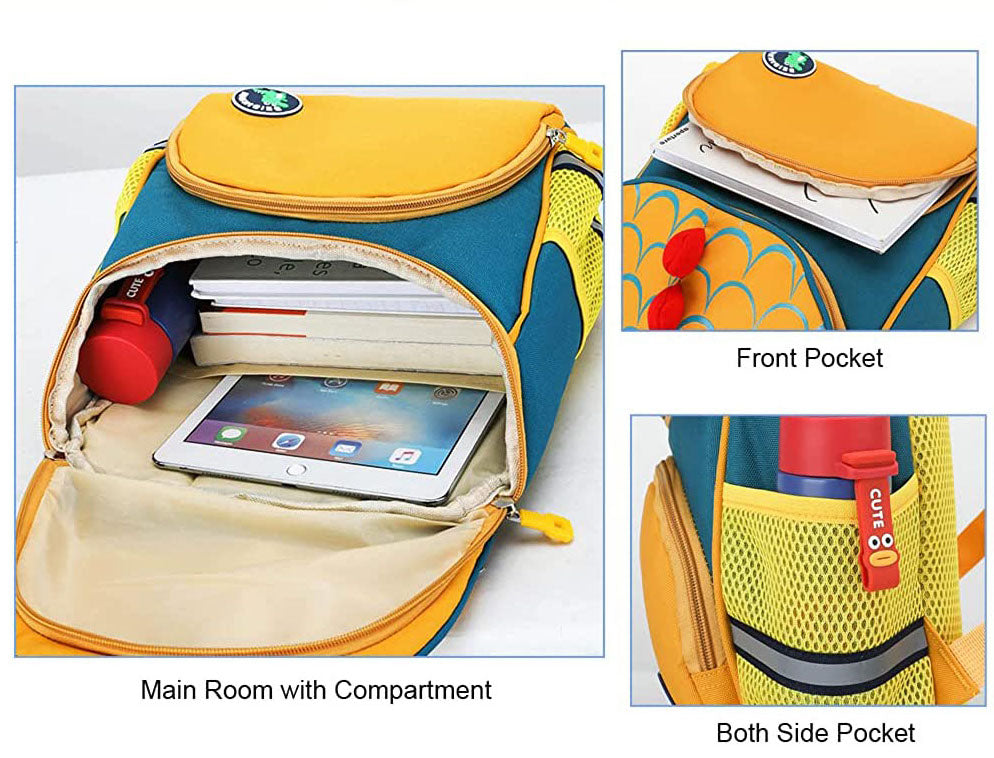 Schulrucksack personalisierbar Dinosaurier