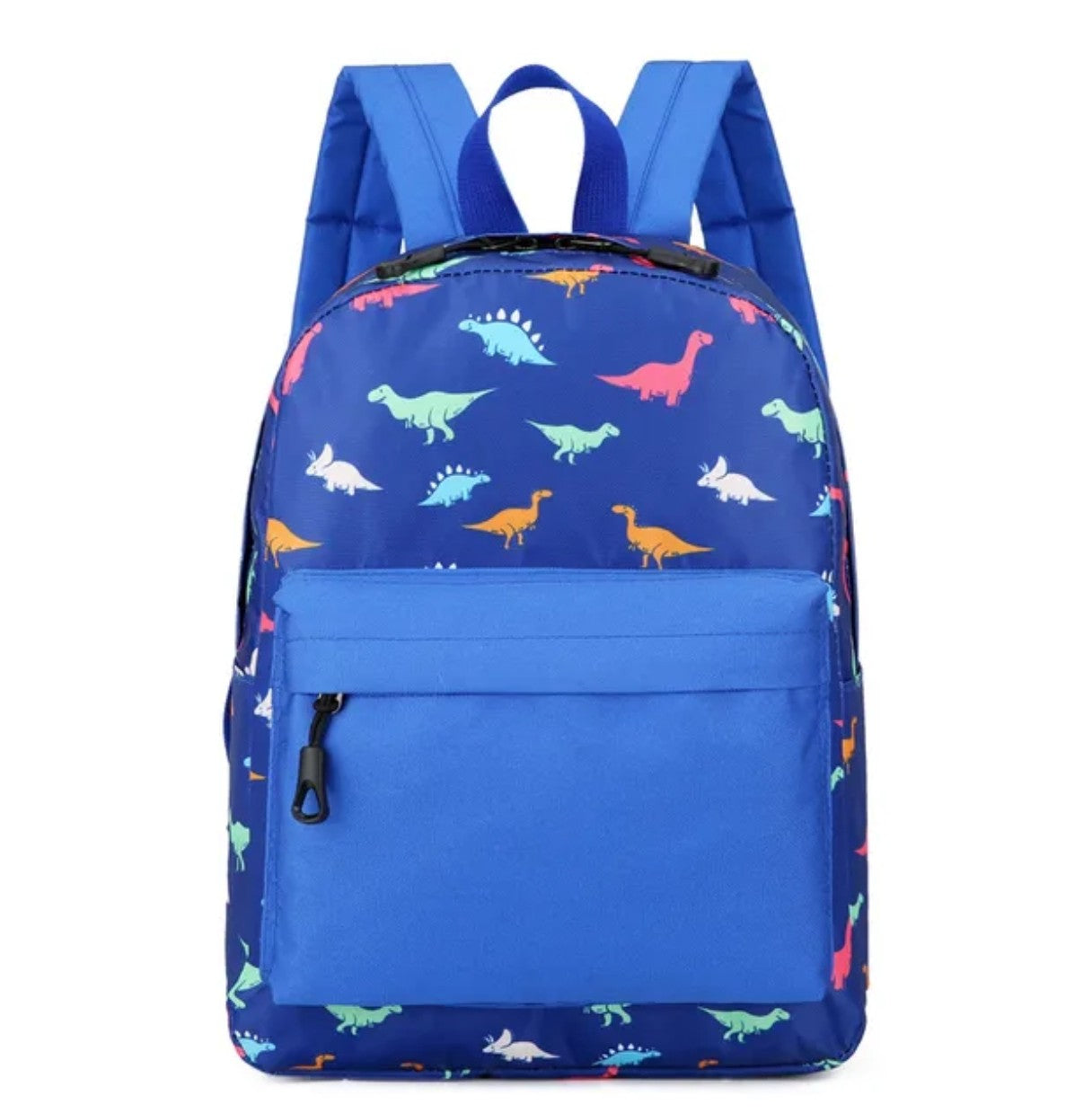 Schulrucksack personalisierbar bunte Dinosaurier