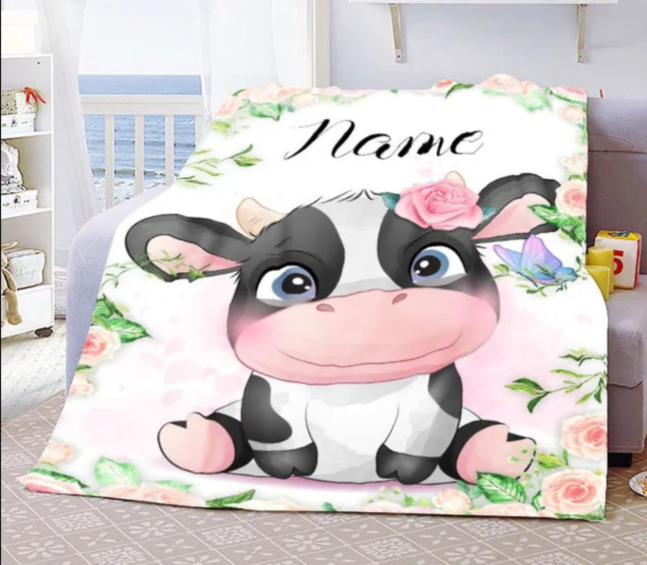 Namensdecke kleine Kuh