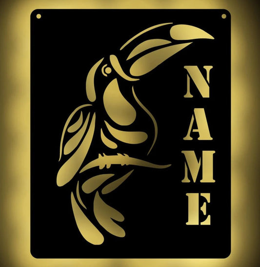 Personalisierbare Lampe Tukan
