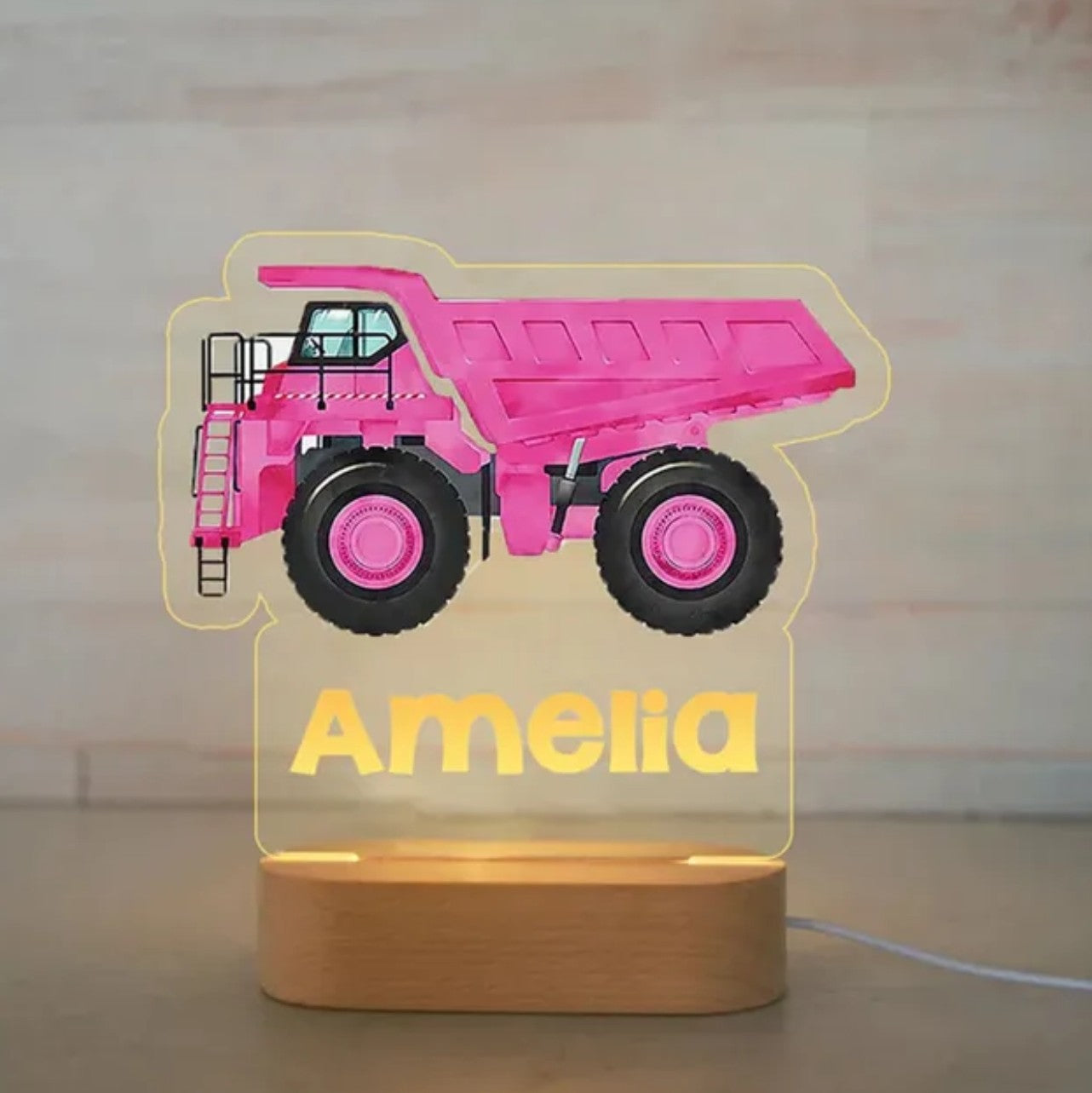 Personalisierbare Acryl Lampe Dumper